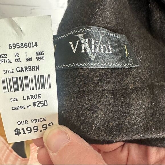 Villini large brown men’s jacket - brand new with tags! - Picture 5 of 5